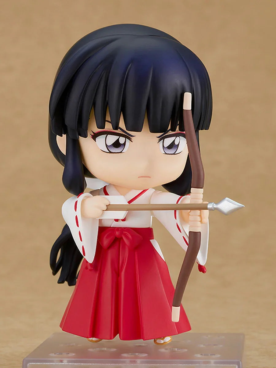 ねんどろいど 桔梗 犬夜叉 グッドスマイルカンパニー 名作 守護巫女 四魂の玉 戦国時代 霊力 弓矢 表情パーツ 3種類 魂を運ぶ妖怪 全高約100mm スタンド付き 並行輸入品
