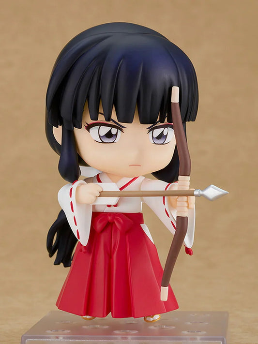 ねんどろいど 桔梗 犬夜叉 グッドスマイルカンパニー 名作 守護巫女 四魂の玉 戦国時代 霊力 弓矢 表情パーツ 3種類 魂を運ぶ妖怪 全高約100mm スタンド付き 並行輸入品