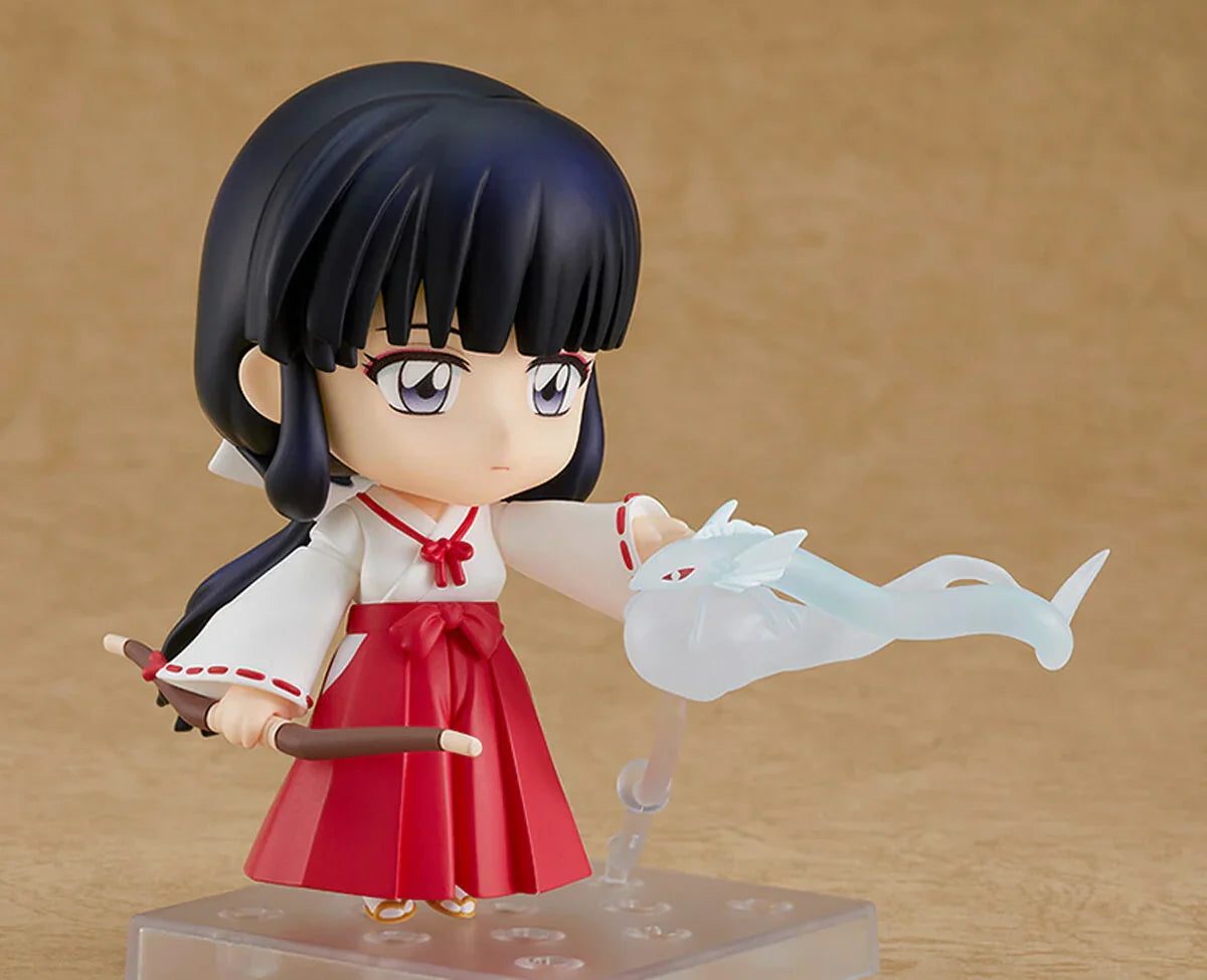 ねんどろいど 桔梗 犬夜叉 グッドスマイルカンパニー 名作 守護巫女 四魂の玉 戦国時代 霊力 弓矢 表情パーツ 3種類 魂を運ぶ妖怪 全高約100mm スタンド付き 並行輸入品