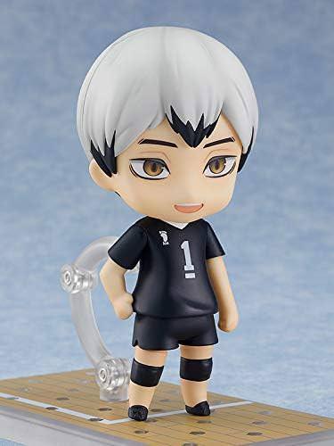 フィギュア ハイキュー!! 北信介 ねんどろいど ORANGE ROUGE PVC ABS 約10cm 白髪 黒ユニフォーム 基礎徹底 冷静判断 冷静な佇まい 部長キャプテン 多彩パーツ 可動式 多様ポーズ 交換可能 キャラ表現 公式男子キャラ 人気スポーツ漫画
