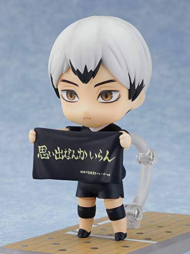 フィギュア ハイキュー!! 北信介 ねんどろいど ORANGE ROUGE PVC ABS 約10cm 白髪 黒ユニフォーム 基礎徹底 冷静判断 冷静な佇まい 部長キャプテン 多彩パーツ 可動式 多様ポーズ 交換可能 キャラ表現 公式男子キャラ 人気スポーツ漫画