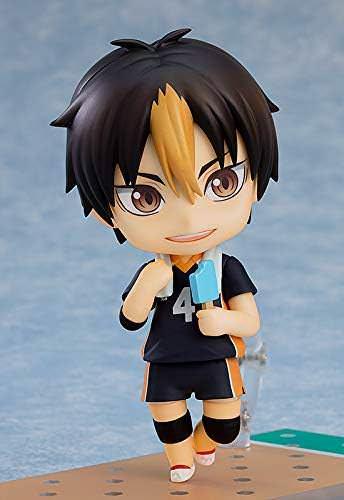 フィギュア ハイキュー!! 西谷夕 ねんどろいど 新烏野バージョン ORANGE ROUGE PVC ABS製 高さ約10cm 表情パーツ三種 バレーボール スポーツタオル 髪型アレンジ アイスキャンディー付属 専用ベース センターコートデザイン 計180文字