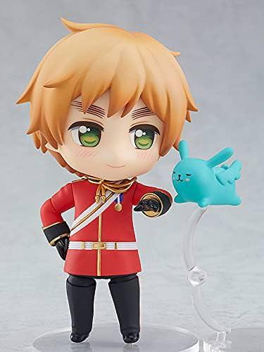 フィギュア ヘタリア World Stars UK イギリス ねんどろいど ORANGE ROUGE PVC ABS 約10cm 紳士的 毒舌 表情パーツ3種 紅茶セット 妖精 呪文の本 薔薇円形ベース 多面キャラクター 複雑感情 ツンデレ ロマンチスト アルコール弱点