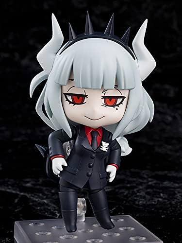 フィギュア Good Smile Helltaker ルシファー ねんどろいど 地獄のCEO 鋭い笑顔 得意げ 怒り表情 パンケーキ ワイングラス フォーク ナイフ 多彩差し替えパーツ ABS PVC 可動 高品質塗装 コレクション拡充 並行輸入品