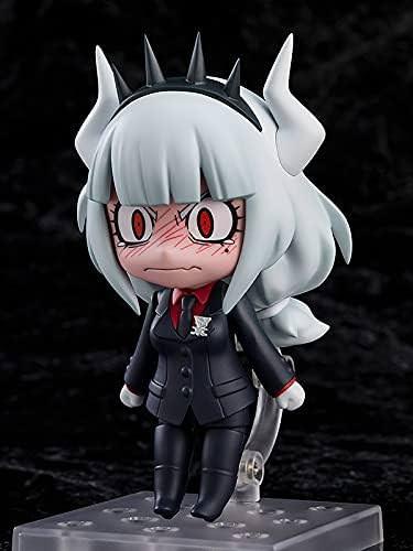 フィギュア Good Smile Helltaker ルシファー ねんどろいど 地獄のCEO 鋭い笑顔 得意げ 怒り表情 パンケーキ ワイングラス フォーク ナイフ 多彩差し替えパーツ ABS PVC 可動 高品質塗装 コレクション拡充 並行輸入品