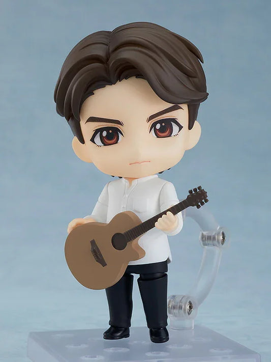 フィギュア サラワット ねんどろいど グッドスマイルカンパニー 2gether タイBLドラマ キャラクター 人気 全高約10cm PVC ABS素材 表情パーツ ギター付属 指ハート ポーズ 可動 立体化 並行輸入品