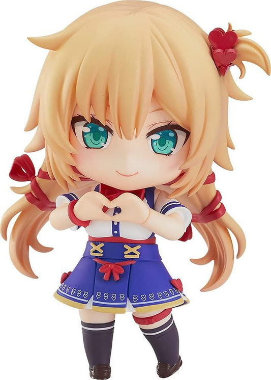 フィギュア ねんどろいど 赤井はあと ホロライブプロダクション VTuberキャラクター 人気グループ カバー株式会社 運営 バーチャルタレント事務所 多彩表情パーツ付き ハート型手パーツ タランチュラ小物付き 高さ約100mm 限定版 可動式