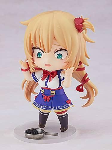 フィギュア ねんどろいど 赤井はあと ホロライブプロダクション VTuberキャラクター 人気グループ カバー株式会社 運営 バーチャルタレント事務所 多彩表情パーツ付き ハート型手パーツ タランチュラ小物付き 高さ約100mm 限定版 可動式