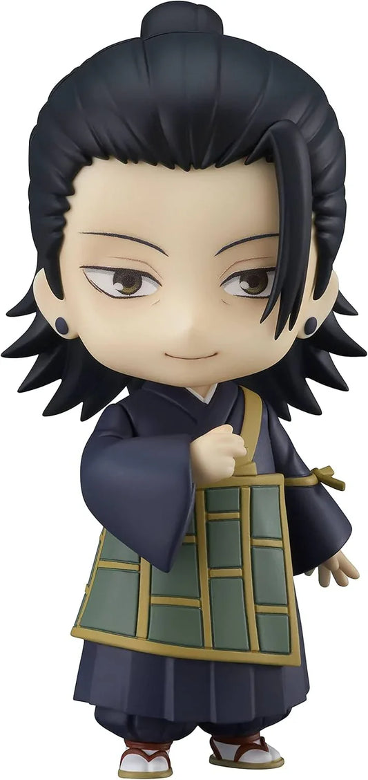 ねんどろいど 夏油傑 呪術廻戦0 劇場版 Good Smile Company 表情パーツ3種類 標準表情 戦闘表情 笑顔 黒い球 乙骨憂太 学生証 約100mm PVC ABS 専用スタンド 呪霊操術 呪術師 芥見下々 原作 東京都立呪術高等専門学校並行輸入品