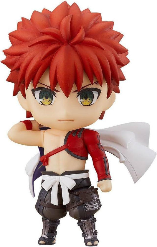 フィギュア Fate/Grand Order セイバー 千子村正 ORANGE ROUGE ねんどろいど 全高約100mm 3種類表情パーツ 白刀 黒刀 太刀 爆発エフェクトパーツ 羽織コート可動塗装済みプラスチック製専用スタンド付属 戦闘華麗な剣技職人気質魅力凝縮