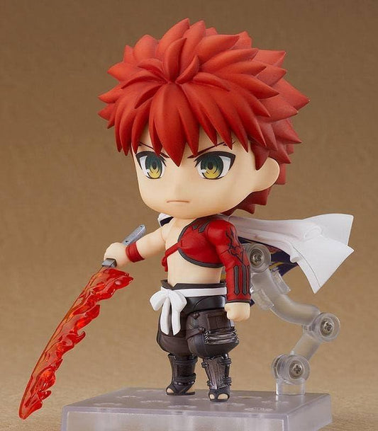 フィギュア Fate/Grand Order セイバー 千子村正 ORANGE ROUGE ねんどろいど 全高約100mm 3種類表情パーツ 白刀 黒刀 太刀 爆発エフェクトパーツ 羽織コート可動塗装済みプラスチック製専用スタンド付属 戦闘華麗な剣技職人気質魅力凝縮