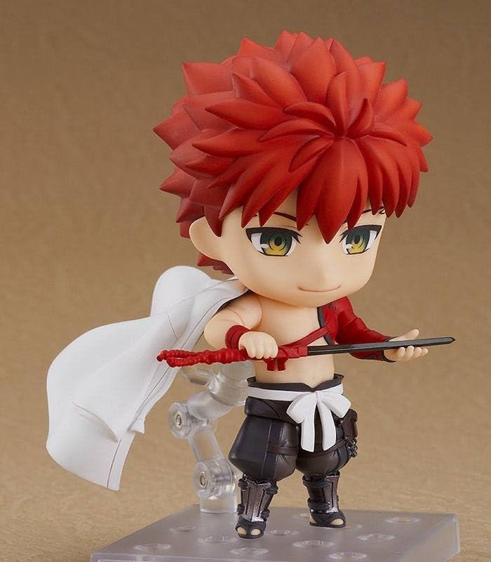 フィギュア Fate/Grand Order セイバー 千子村正 ORANGE ROUGE ねんどろいど 全高約100mm 3種類表情パーツ 白刀 黒刀 太刀 爆発エフェクトパーツ 羽織コート可動塗装済みプラスチック製専用スタンド付属 戦闘華麗な剣技職人気質魅力凝縮
