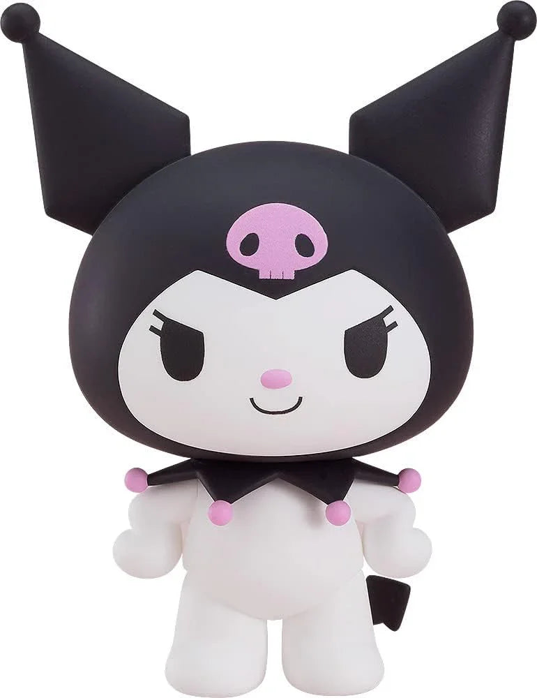 フィギュア おねがいマイメロディ クロミ ねんどろいど グッドスマイルカンパニー 高品質塗装 造形 約90mm 可動フィギュア 表情パーツ3種 メロディーキー クロミノート 腕足パーツ 座りポーズ PVC素材 魔法の世界背景 キャラクター人気