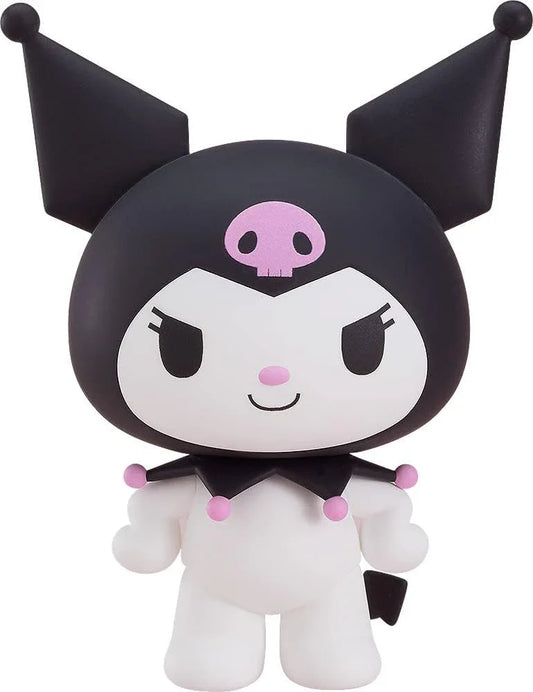 フィギュア おねがいマイメロディ クロミ ねんどろいど グッドスマイルカンパニー 高品質塗装 造形 約90mm 可動フィギュア 表情パーツ3種 メロディーキー クロミノート 腕足パーツ 座りポーズ PVC素材 魔法の世界背景 キャラクター人気
