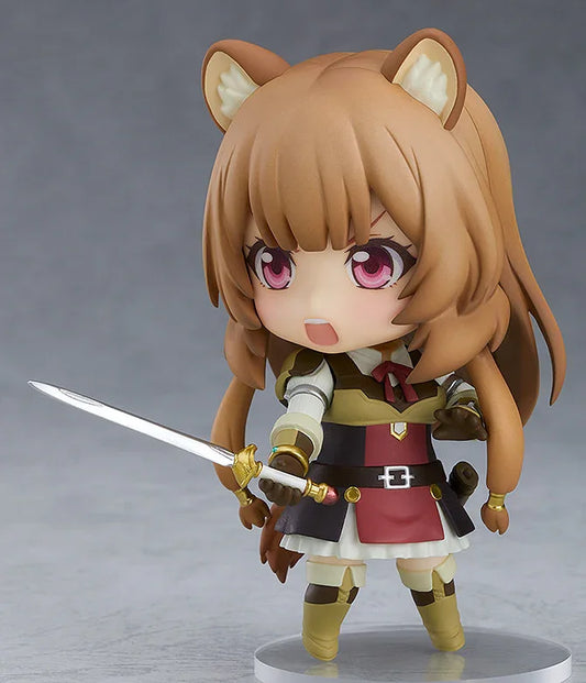 ねんどろいど 盾の勇者の成り上がり ラフタリア グッドスマイルカンパニー 獣人ヒロイン 可愛らしい 可動フィギュア 高さ約3.9インチ 約10cm 表情パーツ3種類 魔剣 幻影剣 サンドイッチ お子さまランチ PVC ABS 並行輸入品