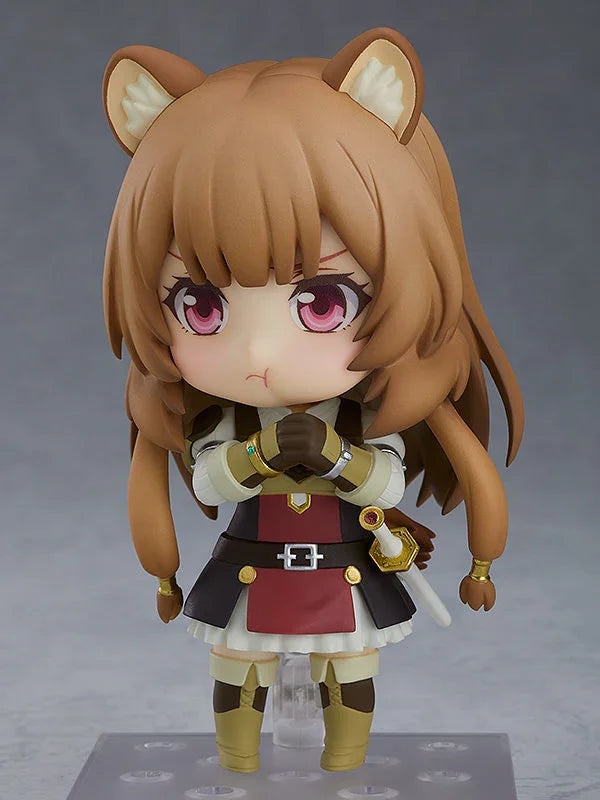 ねんどろいど 盾の勇者の成り上がり ラフタリア グッドスマイルカンパニー 獣人ヒロイン 可愛らしい 可動フィギュア 高さ約3.9インチ 約10cm 表情パーツ3種類 魔剣 幻影剣 サンドイッチ お子さまランチ PVC ABS 並行輸入品