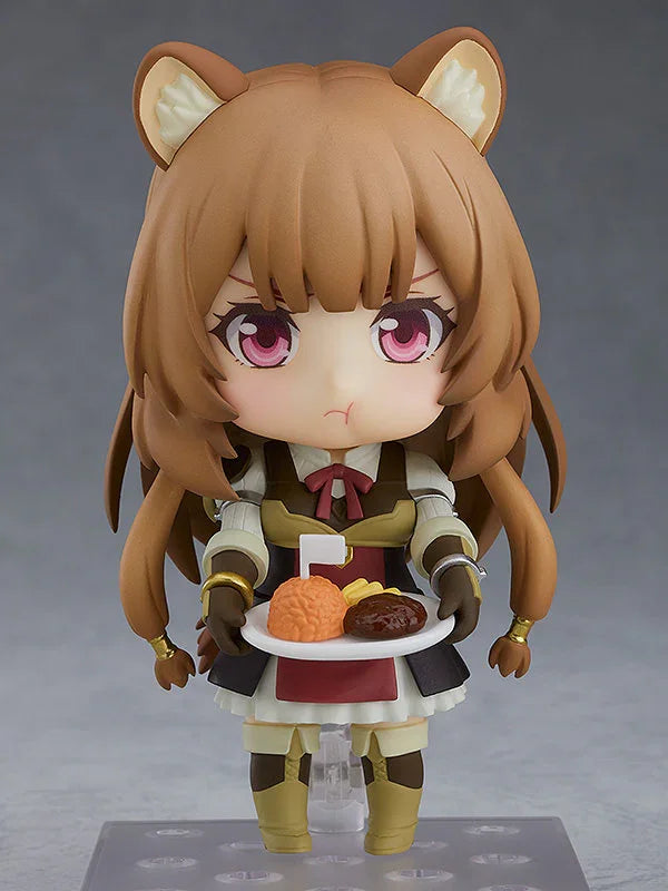ねんどろいど 盾の勇者の成り上がり ラフタリア グッドスマイルカンパニー 獣人ヒロイン 可愛らしい 可動フィギュア 高さ約3.9インチ 約10cm 表情パーツ3種類 魔剣 幻影剣 サンドイッチ お子さまランチ PVC ABS 並行輸入品