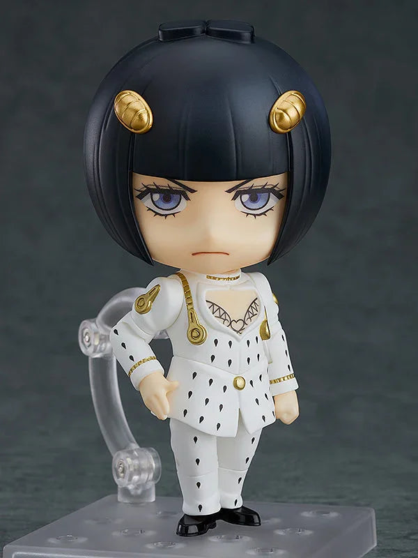 ねんどろいど Bruno Bucciarati ジョジョの奇妙な冒険 黄金の風 冷静沈着 ギャング 全高約100mm ABS PVC 塗装済み完成品 台座付属 可動式 表情パーツ 3種類 並行輸入品