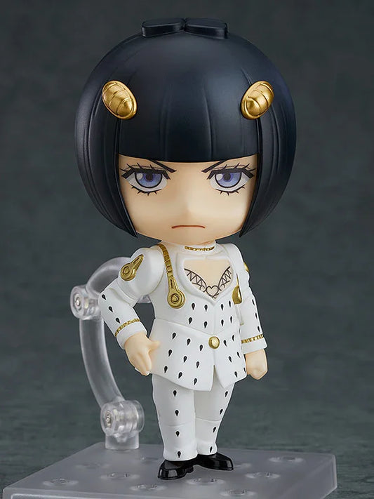 ねんどろいど Bruno Bucciarati ジョジョの奇妙な冒険 黄金の風 冷静沈着 ギャング 全高約100mm ABS PVC 塗装済み完成品 台座付属 可動式 表情パーツ 3種類 並行輸入品