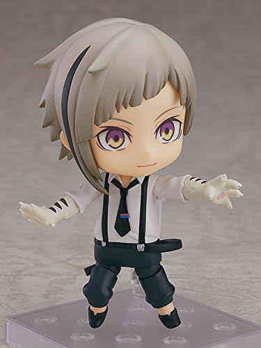 フィギュア 文豪ストレイドッグス 中島敦 ねんどろいど ORANGE ROUGE 全高約10cm 丁寧な造形 彩色 3種類表情パーツ 通常 表情 茶漬け 嬉しい 表情 呆然 表情 能力発動 虎腕パーツ 茶漬け器 箸 PVC ABS 人気アニメ 主人公 武装探偵社