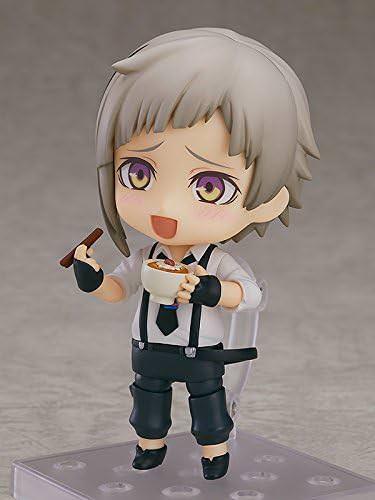 フィギュア 文豪ストレイドッグス 中島敦 ねんどろいど ORANGE ROUGE 全高約10cm 丁寧な造形 彩色 3種類表情パーツ 通常 表情 茶漬け 嬉しい 表情 呆然 表情 能力発動 虎腕パーツ 茶漬け器 箸 PVC ABS 人気アニメ 主人公 武装探偵社