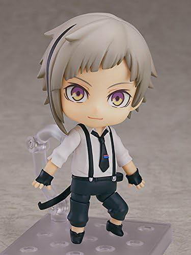 フィギュア 文豪ストレイドッグス 中島敦 ねんどろいど ORANGE ROUGE 全高約10cm 丁寧な造形 彩色 3種類表情パーツ 通常 表情 茶漬け 嬉しい 表情 呆然 表情 能力発動 虎腕パーツ 茶漬け器 箸 PVC ABS 人気アニメ 主人公 武装探偵社