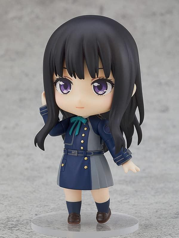フィギュア リコリス・リコイル 井ノ上たきな ねんどろいど A-1 Pictures制作協力 オリジナルアニメキャラクター 全高約10cm丁寧造形彩色3種類表情パーツ付き ハンドガン バッグ付属 可動ボディ素材ATBC-PVC ABS