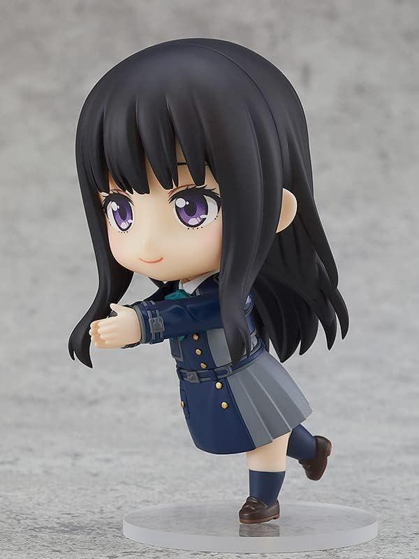 フィギュア リコリス・リコイル 井ノ上たきな ねんどろいど A-1 Pictures制作協力 オリジナルアニメキャラクター 全高約10cm丁寧造形彩色3種類表情パーツ付き ハンドガン バッグ付属 可動ボディ素材ATBC-PVC ABS