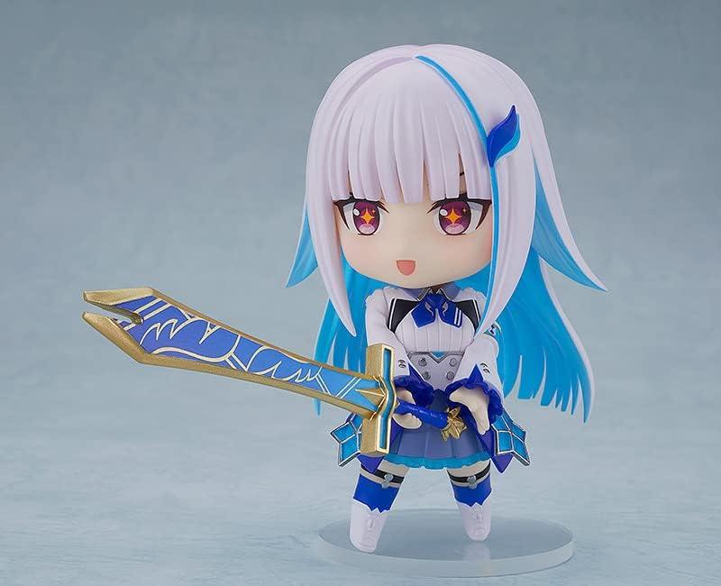 フィギュア にじさんじ リゼ・ヘルエスタ ねんどろいど グッドスマイルカンパニー バーチャルライバー ヘルエスタ王国第二王女 デフォルメ 3種表情パーツ 通常顔 笑顔 やる気顔 セバスチャンピヨドール ミニチュア オムライスプレート