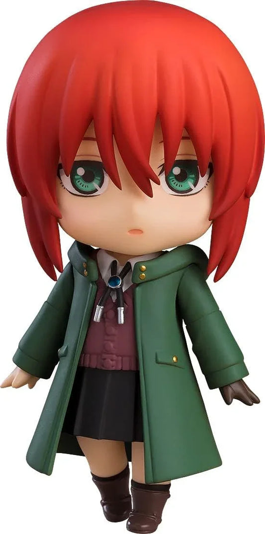 フィギュア 魔法使いの嫁 羽鳥智世 ねんどろいど シーズン2 Ver グッドスマイルカンパニー PVC製 赤髪 緑瞳 制服 3表情パーツ ルース付き 魔術師学院 妖精 魔法シーン 多彩なポーズ再現 かわいいデフォルメスタイル 10cmサイズ