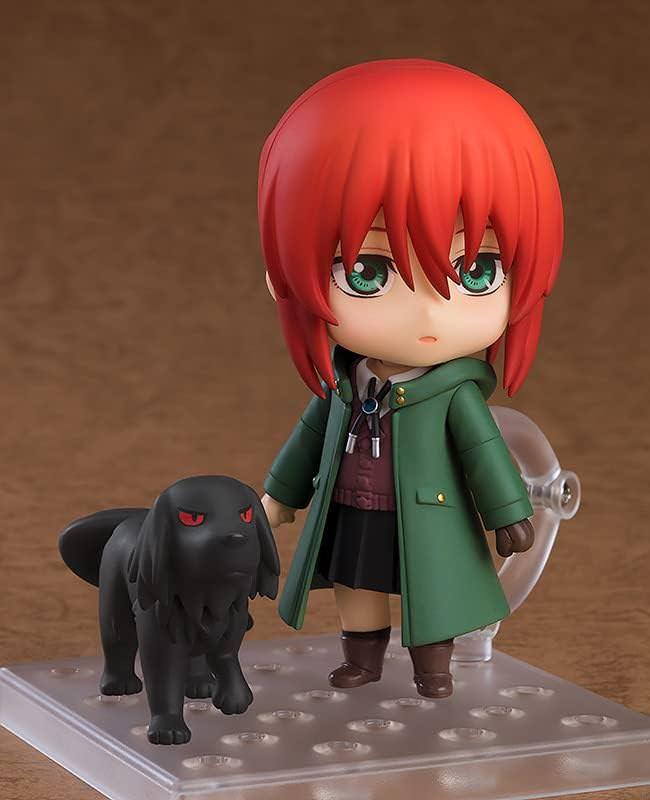 フィギュア 魔法使いの嫁 羽鳥智世 ねんどろいど シーズン2 Ver グッドスマイルカンパニー PVC製 赤髪 緑瞳 制服 3表情パーツ ルース付き 魔術師学院 妖精 魔法シーン 多彩なポーズ再現 かわいいデフォルメスタイル 10cmサイズ