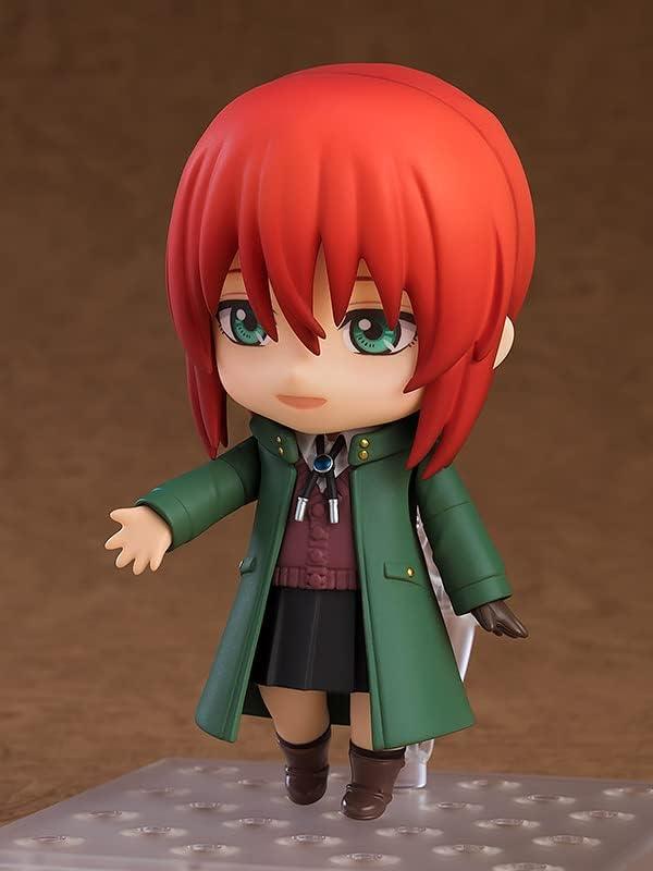 フィギュア 魔法使いの嫁 羽鳥智世 ねんどろいど シーズン2 Ver グッドスマイルカンパニー PVC製 赤髪 緑瞳 制服 3表情パーツ ルース付き 魔術師学院 妖精 魔法シーン 多彩なポーズ再現 かわいいデフォルメスタイル 10cmサイズ