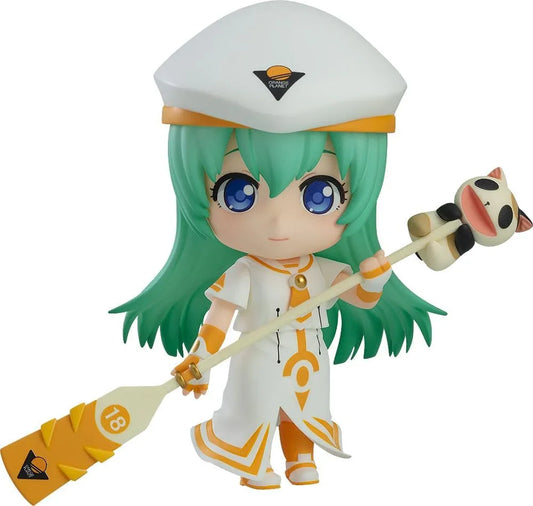 フィギュア ARIA アリス・キャロル ねんどろいど グッドスマイルカンパニー PVC製 10cm 高さ 可動式表情パーツ3種 オレンジプラネット社ウンディーネ制服 黄色縁取り 特徴的真面目で努力家の天才ウンディーネキャラクター