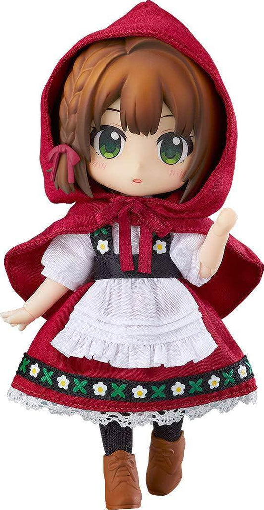フィギュア 赤ずきんちゃん ローズ ねんどろいどどーる グッドスマイルカンパニー 伝統的な赤い頭巾と白いエプロン着脱可能 高可動仕様 約140mm布製衣装交換用手首パーツ マグネット対応台座付属 フィギュアコレクション向け