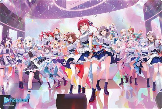 トレーディングカードゲーム プレイマット Bushiroad Rubber Mat Collection V2 Vol.1163 hololive 5th fes. Capture the Moment ver. hololive stage 1 高品質ラバー素材 ポリエステル 多色印刷 スムーズカード操作 安定性抜群 並行輸入品