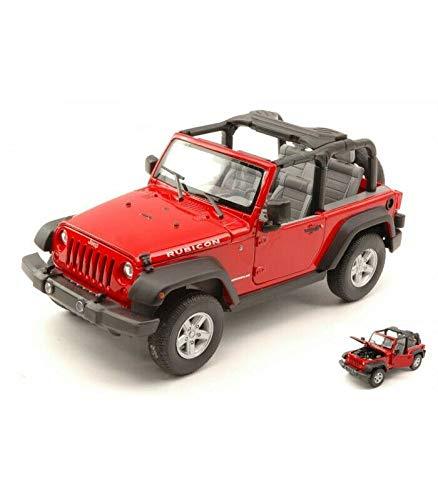 アウトレット品 ミニカー Welly ウィリー ジープ ラングラー ルビコン オープントップ 2007 1/24 精巧な造形技術 オフロード界の王者 復刻版 頑丈なボディライン たくましいタイヤ コレクター必見 インテリアアイテム展開モデル オフロード性能