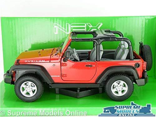 アウトレット品 ミニカー Welly ウィリー ジープ ラングラー ルビコン オープントップ 2007 1/24 精巧な造形技術 オフロード界の王者 復刻版 頑丈なボディライン たくましいタイヤ コレクター必見 インテリアアイテム展開モデル オフロード性能