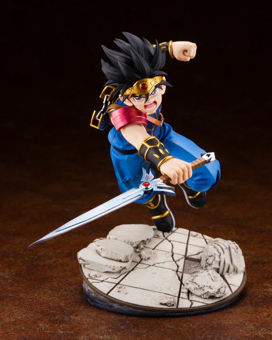 フィギュア ダイ ドラゴンクエスト ダイの大冒険 Kotobukiya ARTFX J 1/8スケール 主人公 魔王復活 立ち向かう モンスター育て 三条陸原作 稲田浩司作画 約180mm 腕腰可動 LED 竜の紋章光る USBケーブル付属 並行輸入品