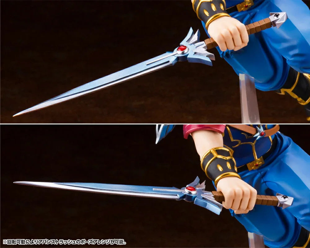 フィギュア ダイ ドラゴンクエスト ダイの大冒険 Kotobukiya ARTFX J 1/8スケール 主人公 魔王復活 立ち向かう モンスター育て 三条陸原作 稲田浩司作画 約180mm 腕腰可動 LED 竜の紋章光る USBケーブル付属 並行輸入品