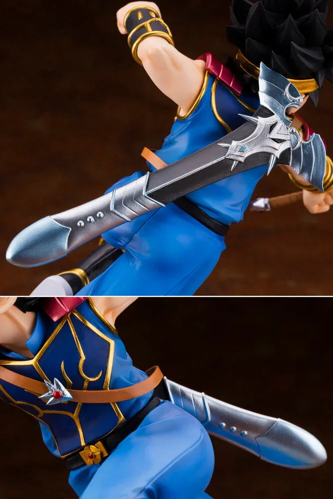 フィギュア ダイ ドラゴンクエスト ダイの大冒険 Kotobukiya ARTFX J 1/8スケール 主人公 魔王復活 立ち向かう モンスター育て 三条陸原作 稲田浩司作画 約180mm 腕腰可動 LED 竜の紋章光る USBケーブル付属 並行輸入品