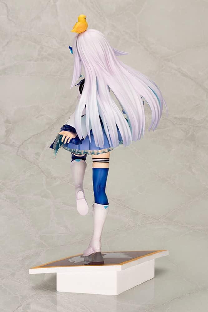 フィギュア リゼ ヘルエスタ 1/7スケールフィギュア にじさんじ バーチャルライバー ANYCOLOR 王族装飾付き 薄紫髪 羽飾り フリル衣装 セバス鳥 磁石アクセサリー 高度塗装技術 パール塗装 透明プラ使用 精巧造形品