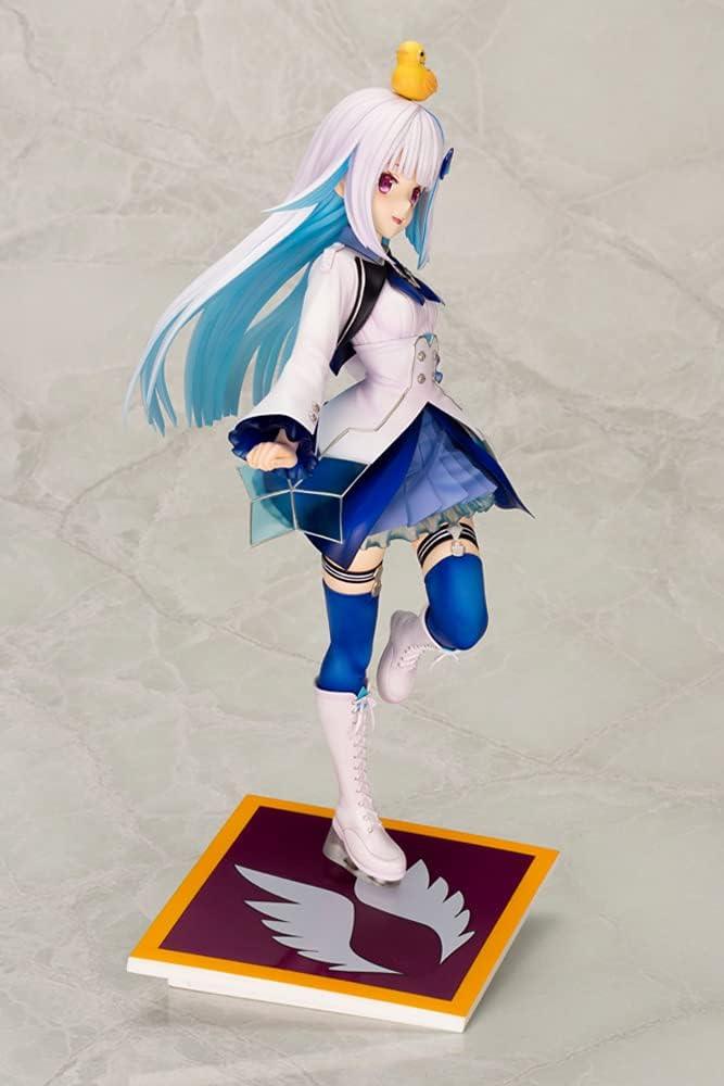 フィギュア リゼ ヘルエスタ 1/7スケールフィギュア にじさんじ バーチャルライバー ANYCOLOR 王族装飾付き 薄紫髪 羽飾り フリル衣装 セバス鳥 磁石アクセサリー 高度塗装技術 パール塗装 透明プラ使用 精巧造形品