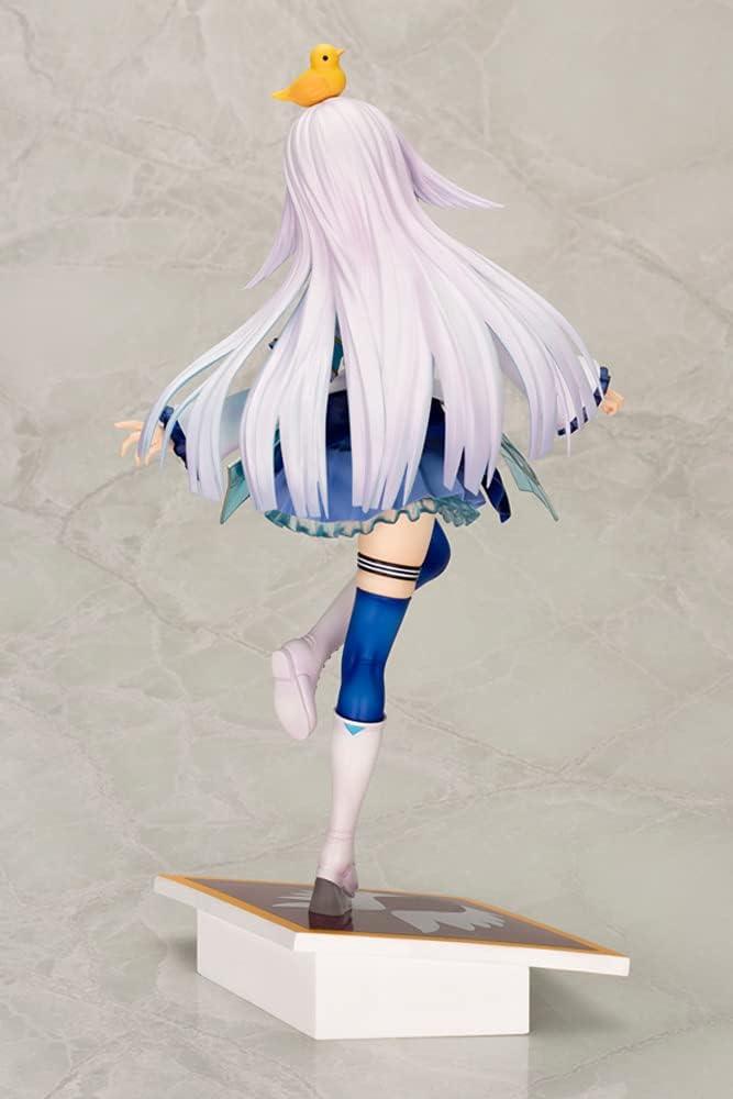 フィギュア リゼ ヘルエスタ 1/7スケールフィギュア にじさんじ バーチャルライバー ANYCOLOR 王族装飾付き 薄紫髪 羽飾り フリル衣装 セバス鳥 磁石アクセサリー 高度塗装技術 パール塗装 透明プラ使用 精巧造形品