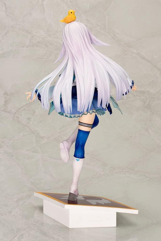 フィギュア リゼ ヘルエスタ 1/7スケールフィギュア にじさんじ バーチャルライバー ANYCOLOR 王族装飾付き 薄紫髪 羽飾り フリル衣装 セバス鳥 磁石アクセサリー 高度塗装技術 パール塗装 透明プラ使用 精巧造形品