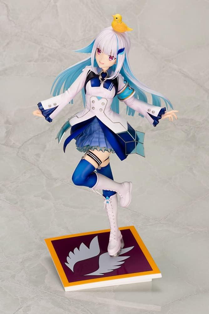 フィギュア リゼ ヘルエスタ 1/7スケールフィギュア にじさんじ バーチャルライバー ANYCOLOR 王族装飾付き 薄紫髪 羽飾り フリル衣装 セバス鳥 磁石アクセサリー 高度塗装技術 パール塗装 透明プラ使用 精巧造形品