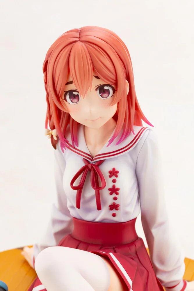 フィギュア 彼女お借りします 桜沢墨 1/7スケール コトブキヤ 人見知りレンタル彼女 人気漫画原作アニメ 高さ約120mm PVC ABS 座りポーズ 恥ずかしそう表情 繊細造形 並行輸入品