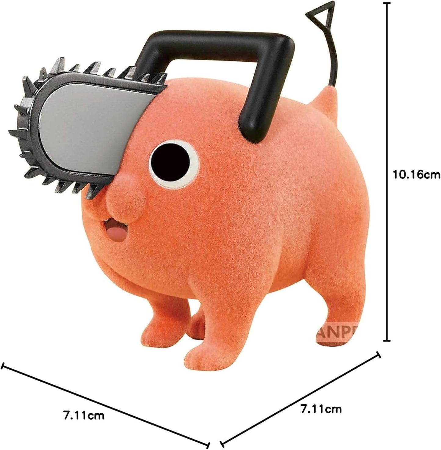 チェンソーマン ポチタ【ふわふわ起毛で癒される】フィギュア Fluffy Puffy 7cm