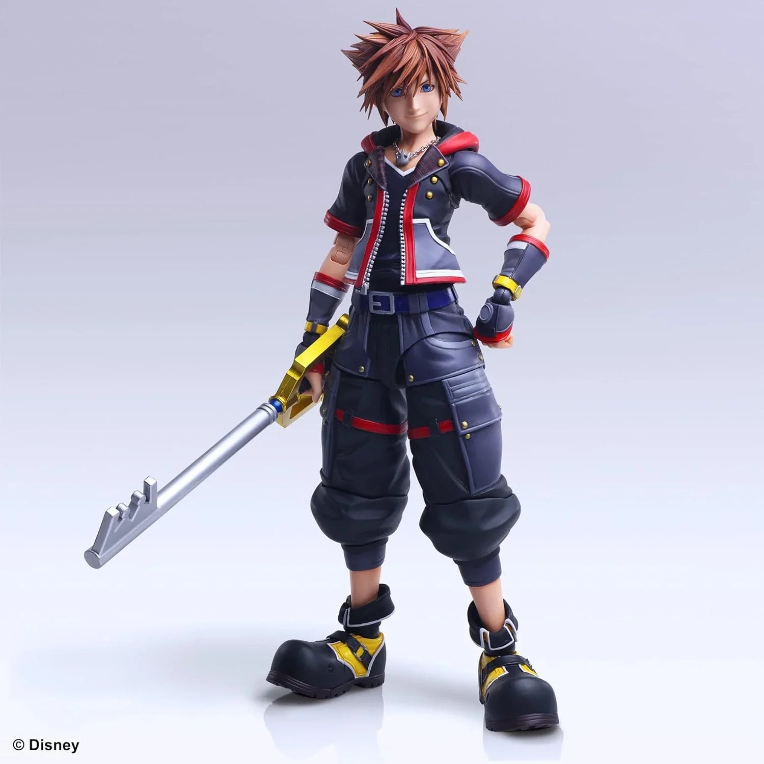 フィギュア キングダム ハーツIII プレイアーツ改 ソラ Ver.2 DX Edition スクウェア エニックス 約W79mm D61mm H223mm 可動性高 精密造形 多彩表情パーツ キーブレード複数付属 シリーズ人気 アクション再現 純粋で前向き 仲間との絆