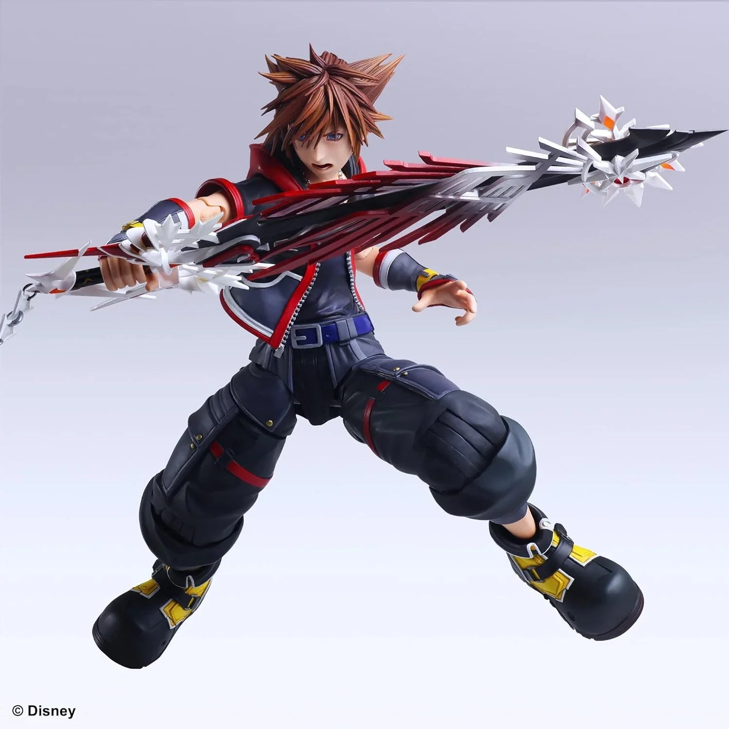 フィギュア キングダム ハーツIII プレイアーツ改 ソラ Ver.2 DX Edition スクウェア エニックス 約W79mm D61mm H223mm 可動性高 精密造形 多彩表情パーツ キーブレード複数付属 シリーズ人気 アクション再現 純粋で前向き 仲間との絆