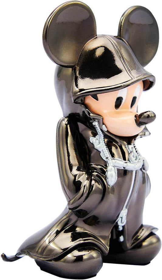 フィギュア KINGDOM HEARTS II Bright Arts Gallery King スクウェア・エニックス メタリック ダイキャスト 手作業仕上げ コンパクトサイズ 約L6.50cm W3.53cm D2.79cm キング・ミッキー 復刻版 複雑な造形 ゲームファン